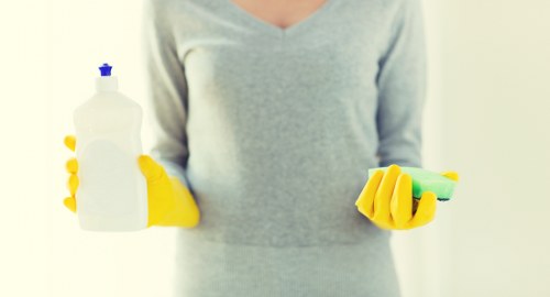 Deep move in cleaning for a newly occupied room